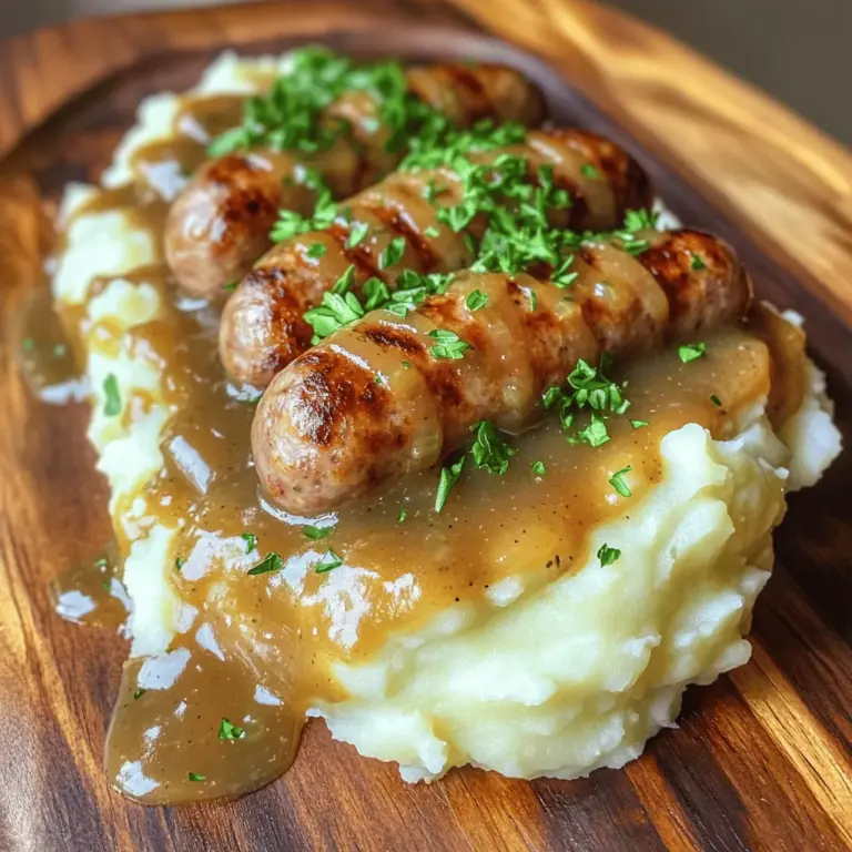 - Pork Sausages: These are the stars of the dish. Choose a mix of sweet and spicy sausages for great flavor. The fat from the sausages adds a rich taste and keeps everything juicy.