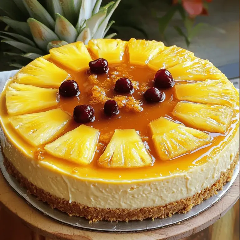Here’s what you need to make this delightful cheesecake: