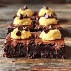 To make fudgy chewy brookies, you will need: - 1 cup all-purpose flour - 1/2 teaspoon baking powder - 1/4 teaspoon salt - 1/2 cup unsweetened cocoa powder - 1 cup granulated sugar - 1/2 cup brown sugar, packed - 1/2 cup unsalted butter, melted - 2 large eggs - 1 teaspoon vanilla extract - 1 cup semi-sweet chocolate chips - 1 cup cookie dough (your favorite chocolate chip cookie recipe or store-bought)