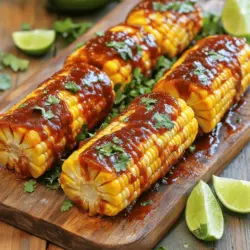 Cutting corn into rib shapes is fun. You take ears of corn and slice them in half. This gives you pieces that look like ribs. Each piece is packed with flavor.