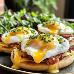 To create a perfect Eggs Benedict, gather these fresh ingredients: