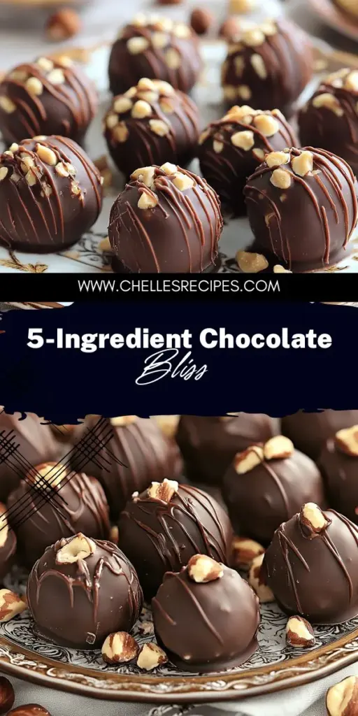 Satisfy your sweet tooth with these 5-Ingredient Ferrero Rocher Desserts that are simply irresistible! Made with rich hazelnut spread, crunchy hazelnuts, and smooth dark chocolate, these easy treats will wow your friends and family. Perfect for parties or cozy evenings, creating these delights is fun and quick. Click through for the full recipe and get ready to indulge in these deliciously easy treats!