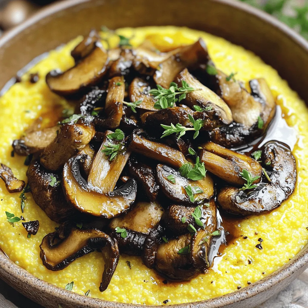 - Polenta and Vegetable Broth - 1 cup polenta (cornmeal) - 4 cups vegetable broth