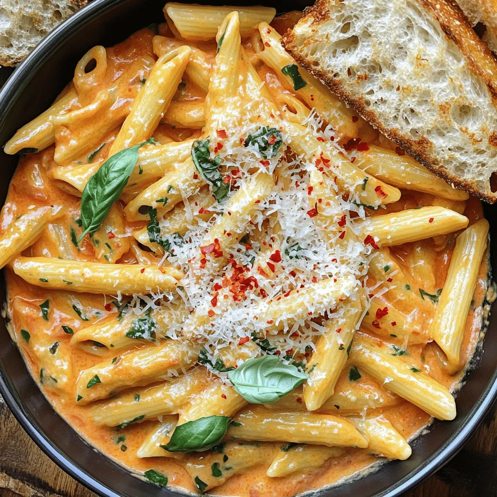 - 400g pasta (penne or fettuccine work well) - 1 tablespoon olive oil - 3 cloves garlic, minced - 1 medium onion, finely chopped - 1 can (400g) crushed tomatoes - 1 cup heavy cream - 1 teaspoon chili flakes (adjust to taste) - 1 teaspoon dried oregano - Salt and pepper to taste