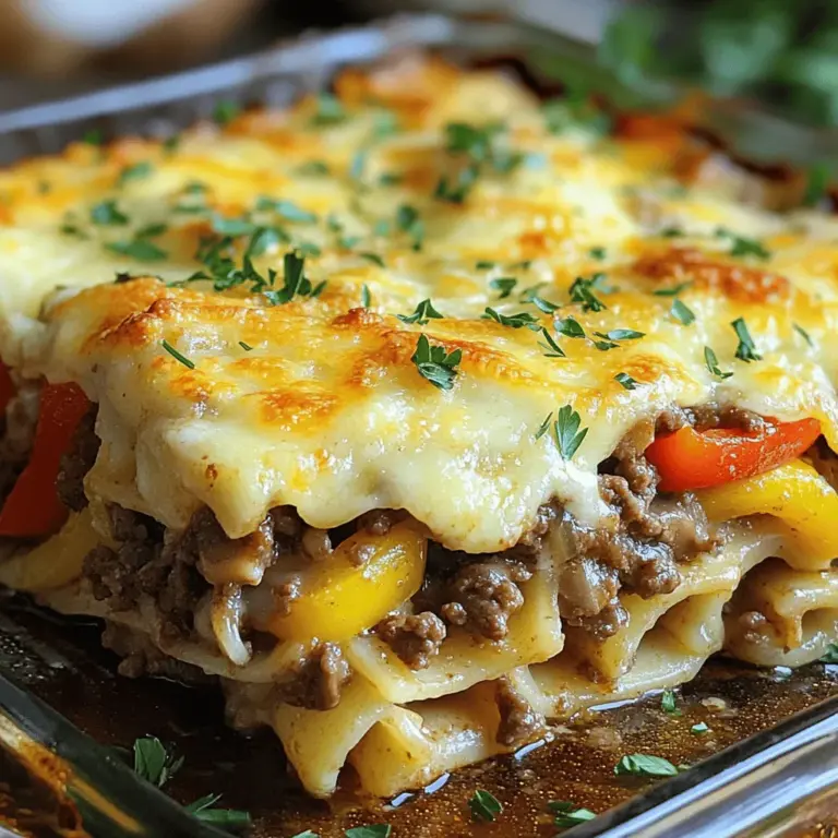 To make a Philly cheesesteak casserole, you need a mix of meats, veggies, and cheese. This dish brings all the flavors of a classic Philly cheesesteak into a warm, baked meal. The recipe is simple and uses easy-to-find ingredients. You can find the full recipe above.