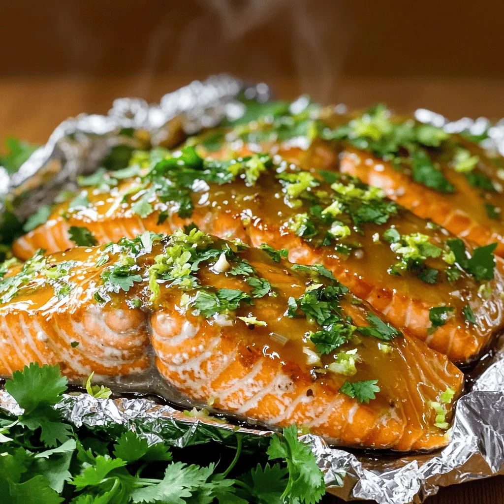 - 2 salmon fillets (about 6 oz each)