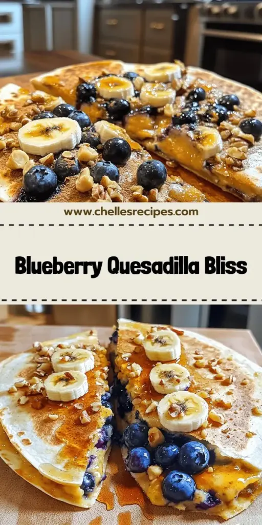 Start your morning with a delightful twist by trying a blueberry breakfast quesadilla! This tasty treat combines sweet blueberries and creamy cheese in a warm tortilla, making breakfast both fun and flavorful. Quick to prepare, it’s perfect for busy days. With simple ingredients and easy steps, you can whip this up in minutes. Click through for the full recipe and elevate your breakfast game today!