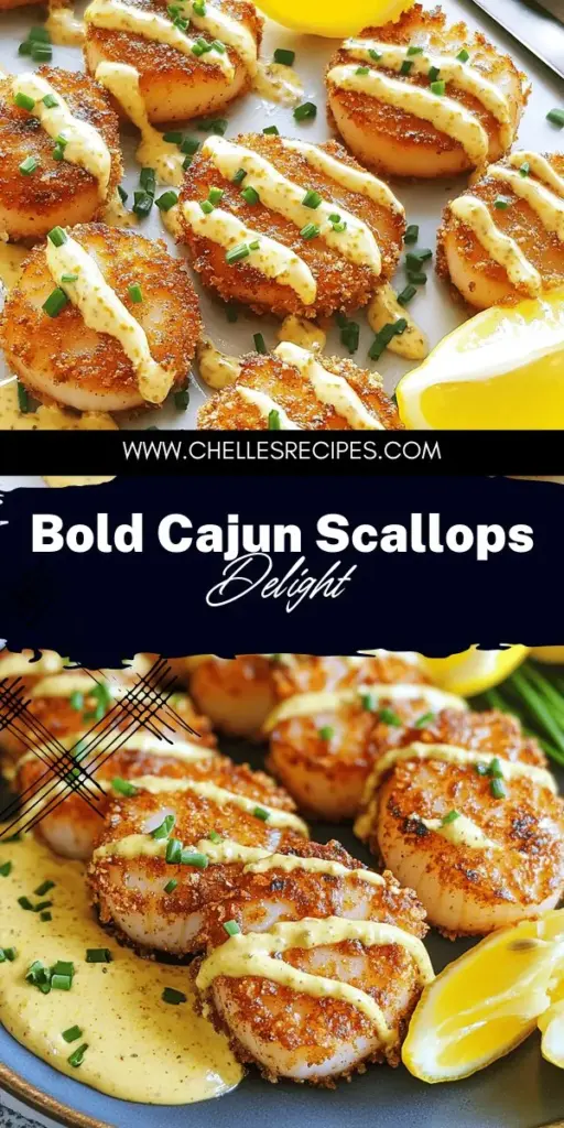 Elevate your dinner experience with this mouthwatering Cajun Seared Scallops with Spicy Mustard Cream recipe. Perfectly seared scallops are paired with a rich, spicy sauce that’s quick and easy to whip up. Impress your guests or enjoy a cozy meal at home with bold flavors and simple ingredients. Ready to unleash your inner chef? Click through to discover the full recipe and tips for making this delightful dish your new favorite!