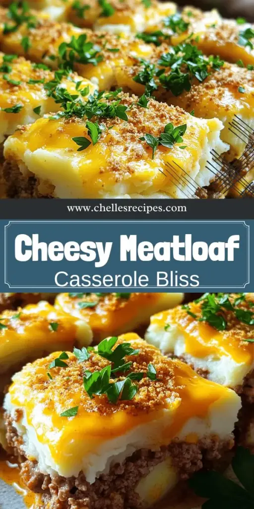 Craving a delicious family meal? Try this cheesy loaded meatloaf casserole that's packed with flavor and comfort! Combining ground beef, pork, and creamy cheeses with fluffy mashed potatoes, this dish is sure to impress everyone at your dinner table. Perfect for busy nights, it’s easy to make and customize to your family's taste. Ready to cook up a storm? Click through for the full recipe and delight in every bite!