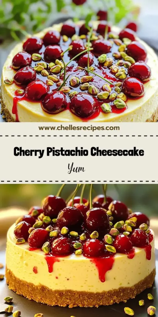 Indulge in the rich flavors of Cherry Pistachio Cheesecake, a delightful and creamy treat that's perfect for any gathering or a cozy night in. Follow our step-by-step guide to create this stunning dessert, from blending fresh cherries and pistachios to achieving the perfect crust. With easy tips and variations, you'll impress everyone at the table. Click to explore the full recipe and elevate your dessert game today!