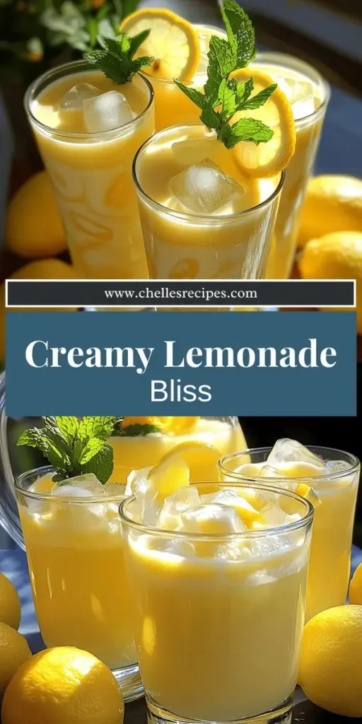 Elevate your summer refreshment game with this easy and delicious condensed milk lemonade recipe. With just fresh lemons and sweetened condensed milk, you can create a creamy, sweet drink that’s perfect for hot days. Discover flavor variations and tips for making your drink stand out. Check out the full recipe and enjoy this refreshing twist today! Don’t miss out on a delightful drink that will satisfy your sweet cravings!