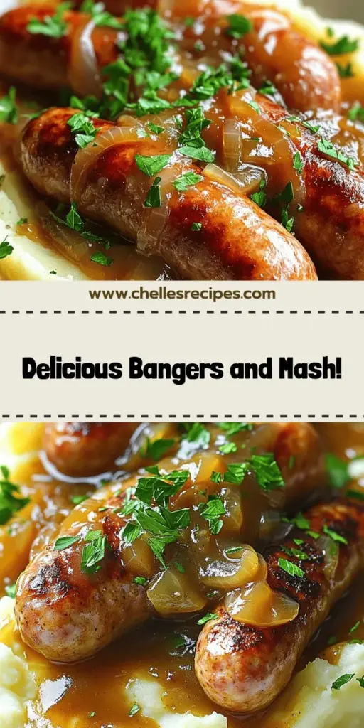 Looking for a quick and tasty meal? Try my Easy Bangers and Mash Recipe that will impress your family! This classic dish features juicy sausages, creamy mashed potatoes, and rich onion gravy, all made with simple ingredients. I'll guide you through the easy steps for perfecting every component. Dive into the recipe and create a comforting meal that everyone will love. Click through to explore the delicious details and start cooking!