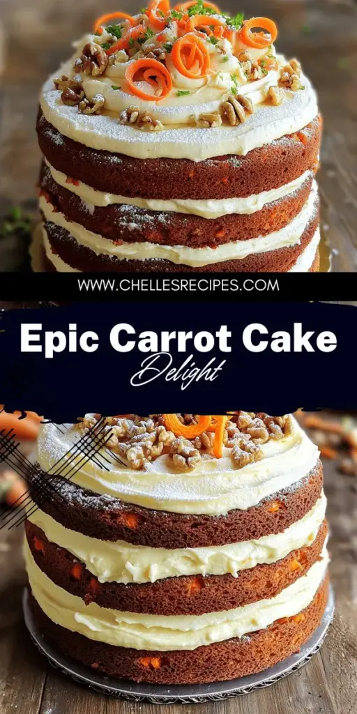 Elevate your dessert game with this mouthwatering Carrot Cake featuring Epicurean Butter Cinnamon & Brown Sugar Flavored Butter. Packed with spices, fresh carrots, and tropical pineapple, this moist cake is sure to impress your family and friends. Follow our simple steps for baking perfection and discover tips to make it even better. Click through to explore the full recipe and bring this delightful treat to your table!