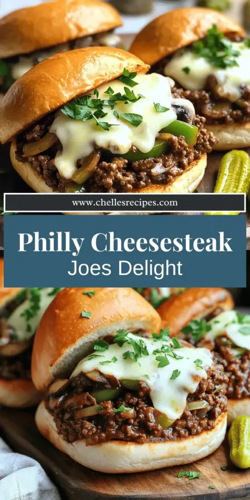 Satisfy your cravings with Philly Cheesesteak Sloppy Joes—an easy and delicious meal that blends classic flavors into a fun twist! This savory dish combines ground beef, sautéed veggies, and melted provolone cheese, all served in toasted buns. Perfect for family meals or gatherings, you can whip it up in no time. Discover the full recipe and impress your loved ones with this comforting treat. Click to explore the recipe now!