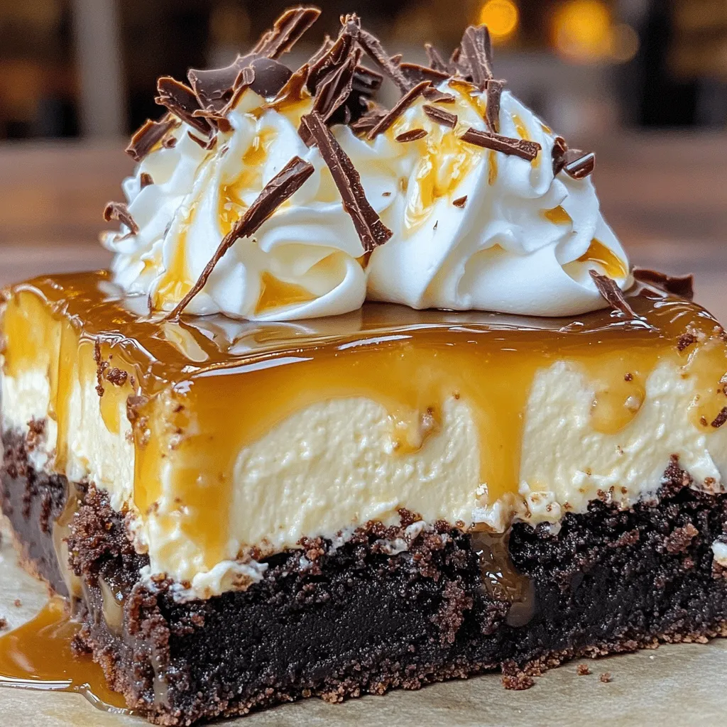 To make a great caramel brownie cheesecake, you need key ingredients. Each part adds flavor and texture. Let's break it down.