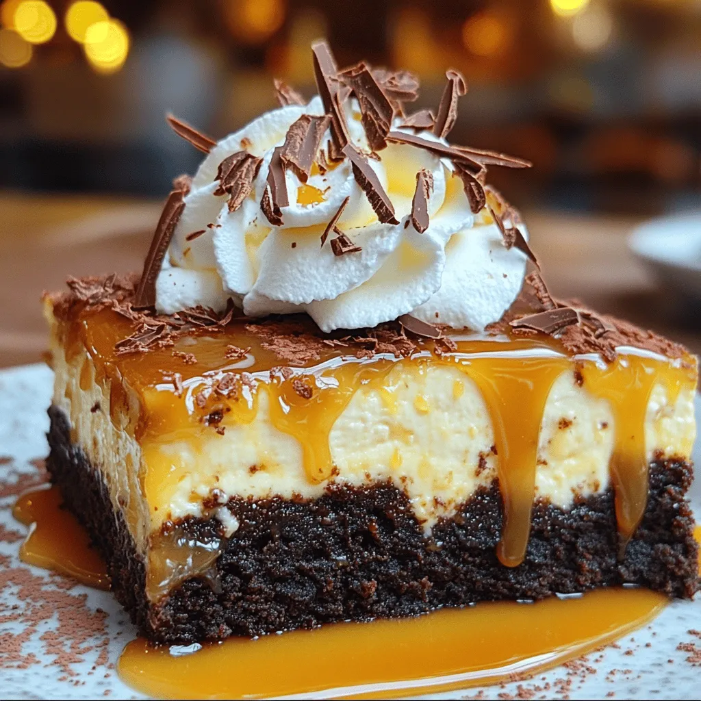 To make a great caramel brownie cheesecake, you need key ingredients. Each part adds flavor and texture. Let's break it down.