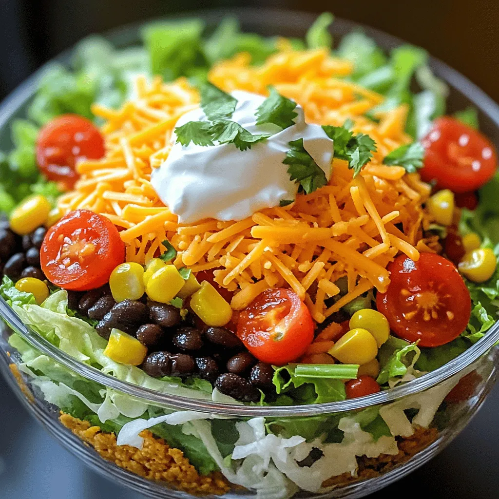 For the Easy Dorito Taco Salad, you will need the following: