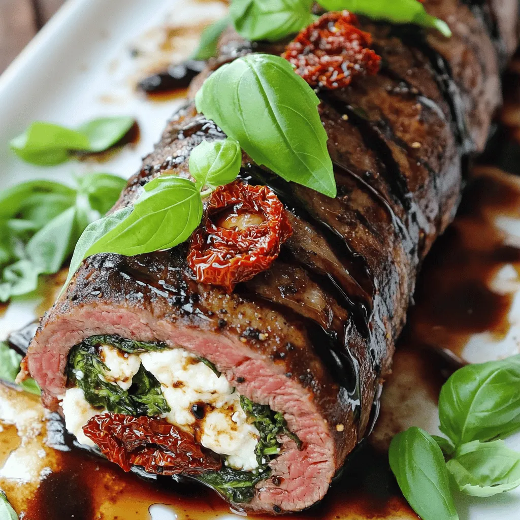 Stuffed flank steak is a flavorful dish that many love. It features flank steak filled with tasty ingredients. You can create a delicious meal with just one cut of meat. The flavors meld together as it cooks, making each bite a joy.