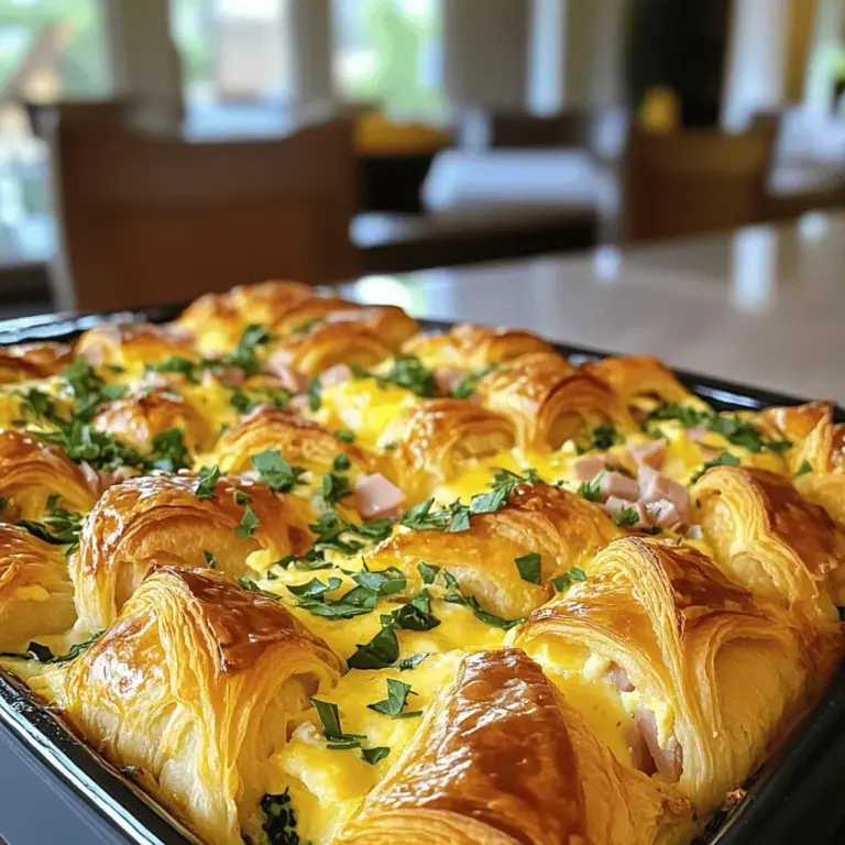 - 6 large buttery croissants - 8 large eggs - 2 cups whole milk