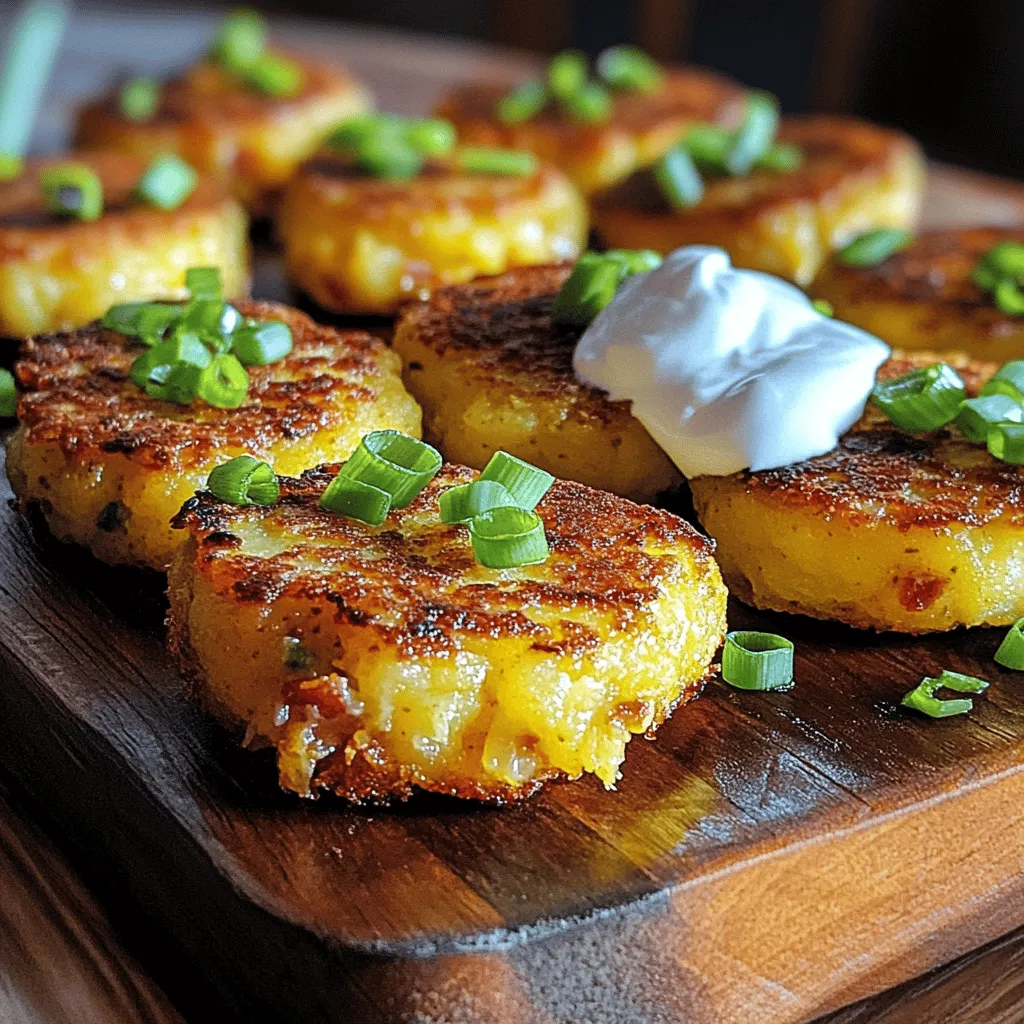 To make quick and easy stuffed potato cakes, start with two large russet potatoes. Peel and dice them, then boil them in salted water. Cook them until they are fork-tender, which takes about 15 to 20 minutes. This step is key for a smooth texture. Once cooked, drain the potatoes and let them cool slightly.