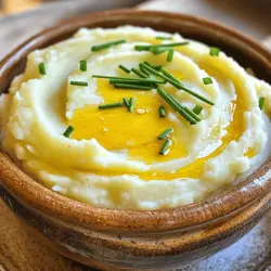 Creamy Garlic Mashed Potatoes Savory and Simple Recipe