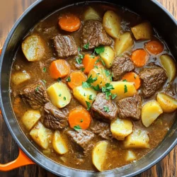 Easy Beef Stew Great for Cozy Family Dinners