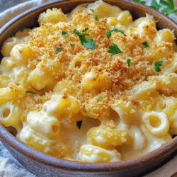 Classic Baked Mac and Cheese Creamy Comfort Dish