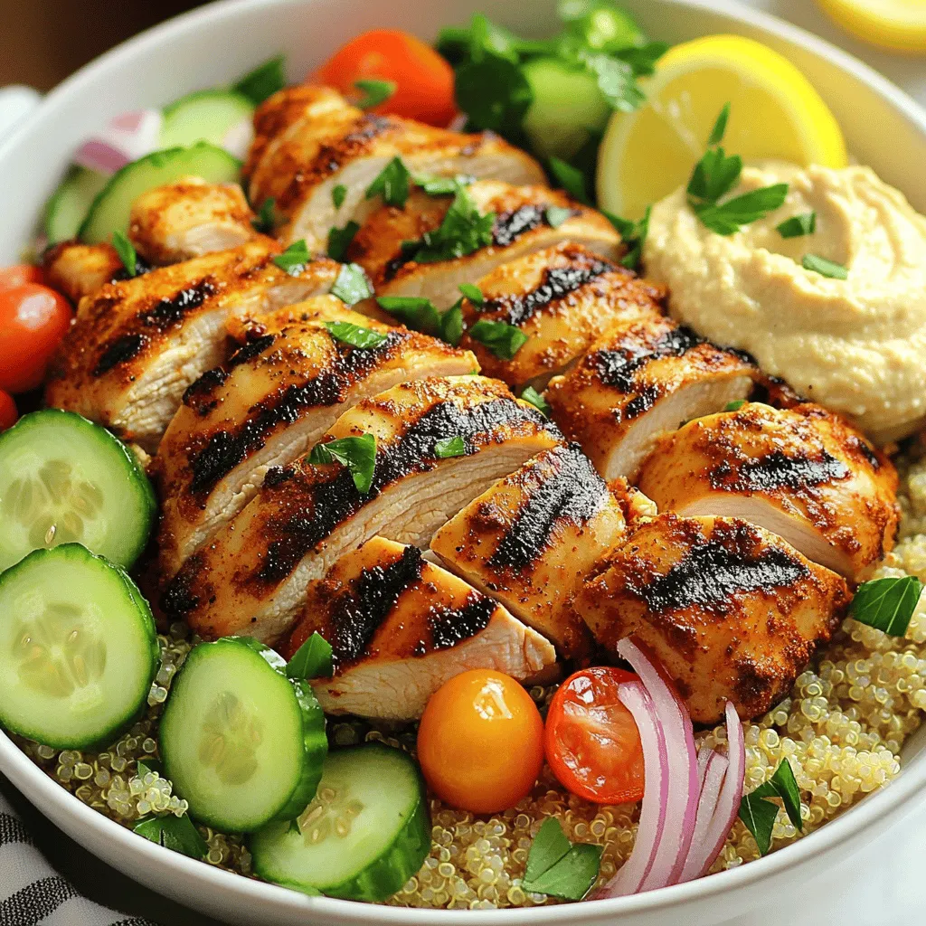 Chicken Shawarma Bowls Flavorful and Easy Recipe