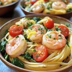 Garlic Butter Shrimp Pasta Simple and Tasty Delight