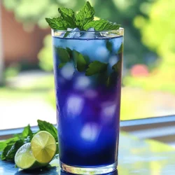 To make Blue Lagoon Butterfly Pea Tea, let's gather our ingredients. You will need: - 2 cups water - 1 tablespoon dried butterfly pea flowers - 1 tablespoon honey (adjust to taste) - 1 lime, juiced - Fresh mint leaves for garnish - Ice cubes (optional) Each ingredient adds to the magic of this drink. The butterfly pea flowers give it a stunning blue color. Honey adds sweetness, while lime brings a refreshing twist. Mint leaves make the drink look nice and fresh. This simple list helps you prepare quickly. You can find butterfly pea flowers at health stores or online. Get ready for a fun and colorful tea experience! For the complete instructions, check the Full Recipe above. 1. Boiling the water Start by measuring 2 cups of water. Pour it into a saucepan. Heat the water on medium-high until it boils. There’s no need to rush this step. Boiling water helps release the flavors. 2. Steeping the butterfly pea flowers Once the water boils, turn off the heat. Carefully add 1 tablespoon of dried butterfly pea flowers to the water. Cover the pot and let it steep for about 10 minutes. You’ll notice a rich blue color forming. This is the magic of butterfly pea flowers. 3. Straining the tea After 10 minutes, grab a fine sieve. Pour the mixture through the sieve into a glass or pitcher. This will separate the flowers from the tea. Discard the flowers. Now, you have a beautiful blue tea! 1. Adding honey While the tea is still warm, add 1 tablespoon of honey. Stir well until the honey dissolves. You can adjust the amount of honey to fit your taste. This sweetness balances the tea nicely. 2. Cooling the tea Let the tea cool to room temperature. If you want it chilled, place it in the refrigerator. You can also pour it over ice cubes if you’re in a hurry. This tea is refreshing, especially on warm days. 3. Serving suggestions For a fun twist, squeeze in the juice of 1 lime before serving. This will change the color to a lovely purplish hue! Garnish each glass with fresh mint leaves to add a fragrant touch. Enjoy your Blue Lagoon Butterfly Pea Tea! You can find the full recipe in the article to guide you through the process. To get the best color from your Blue Lagoon Butterfly Pea Tea, use fresh dried flowers. Fresh flowers give a brighter blue. Heat the water until boiling, then take it off the heat and add the flowers right away. Steep the flowers for about 10 minutes. This time gives you a deep blue color. If you steep too long, the tea can taste bitter. Sweetness is key to making this tea delicious. You can add honey, agave, or simple syrup. Start with one tablespoon and adjust to your taste. Lime juice adds a nice tartness. It also changes the tea's color to a lovely purple. You can pair this tea with fresh fruits like berries or citrus. Herbs like mint or basil also work well. Their fresh flavors can enhance your tea experience. For the full recipe, check the Blue Lagoon Butterfly Pea Tea section. Enjoy the vibrant colors and flavors! {{image_2}} Blue Lagoon Butterfly Pea Tea is not just beautiful; it has great health perks too. This tea is rich in antioxidants. Antioxidants help fight free radicals in your body. Free radicals can cause cell damage. By drinking this tea, you may protect your cells and overall health. Some possible health benefits include: - Supporting skin health - Boosting brain function - Reducing stress levels These benefits come from the compounds found in butterfly pea flowers. One study even suggests it may help improve memory. While Blue Lagoon Butterfly Pea Tea is safe for most, some may have reactions. Allergic reactions to butterfly pea flowers are rare but can occur. If you have allergies to other flowers, be cautious. This tea can also interact with certain medications. It may affect blood pressure drugs or diabetes medications. Always consult with your doctor before adding new teas to your routine. Enjoying Blue Lagoon Butterfly Pea Tea can be a delightful experience. Just be aware of your own health needs. For a complete guide, check out the Full Recipe. You can easily change the taste of your Blue Lagoon Butterfly Pea Tea. Try adding spices like ginger or cinnamon. A little ginger gives a warm kick, while cinnamon adds sweet notes. You can also infuse your tea with other herbs. Lemongrass adds a fresh, zesty flavor. Mint brings a cool taste that pairs well with the tea’s natural sweetness. Feel free to mix and match to find your favorite blend! Serving your tea in a fun way can make it even more special. Use clear glasses to show off the beautiful blue color. You can layer the tea by pouring it slowly over ice. This keeps the colors separate for a stunning look. For garnishes, add a slice of lime on the rim. Fresh mint leaves on top add a pop of green and a lovely scent. You can even float some edible flowers on the surface for a fancy touch. These simple ideas will impress your guests and make your drink shine. For the full recipe, check out the detailed instructions. Blue Lagoon Butterfly Pea Tea is a drink made from dried butterfly pea flowers. It has a stunning blue color that changes to purple with lime juice. This tea is often enjoyed for its beauty and unique color. The taste of butterfly pea tea is mild and earthy. It does not have strong flavors like black tea or green tea. Many enjoy it for its refreshing quality and the ability to add other flavors, like lime or honey. You can find dried butterfly pea flowers at health food stores or online. Look for reputable brands that focus on quality. Local Asian markets sometimes carry this unique flower as well. You can enjoy butterfly pea tea both hot and cold. When served hot, it gives a soothing effect. Cold, it makes a refreshing drink, especially during warm days. No, butterfly pea tea contains no caffeine. It is a great option for those who want a soothing drink without the jitters. You can sip it any time of day without worry. For a delightful experience, try making the Blue Lagoon Butterfly Pea Tea using the Full Recipe. In this blog post, we explored how to make Blue Lagoon Butterfly Pea Tea. We covered the key ingredients and provided step-by-step instructions for perfect preparation. I shared useful tips to enhance flavor and appearance. You learned about the tea's health benefits and possible side effects. Finally, we looked at fun variations and answers to common questions. Enjoy making this colorful drink and experimenting with its flavors. It’s not just tea; it's an experience!
