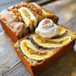 - 3 ripe bananas, mashed - 1 cup plain Greek yogurt - 1/3 cup honey (or maple syrup) - 2 large eggs - 1 teaspoon vanilla extract - 1 teaspoon baking soda - 1/2 teaspoon baking powder - 1/2 teaspoon salt - 1 1/2 cups all-purpose flour - 1/2 teaspoon ground cinnamon - 1/2 cup chopped walnuts (optional) - 1/4 cup dark chocolate chips (optional) This banana bread recipe is simple and fun. You need ripe bananas because they add natural sweetness. The Greek yogurt keeps the bread moist and soft. Honey or maple syrup gives it a nice flavor. You can choose walnuts or dark chocolate chips to make it even better. I love how they add crunch and richness. Using fresh ingredients makes a big difference. Mixing these ingredients well creates a lovely batter. Remember, don’t overmix! A few lumps are fine. This keeps your bread light and fluffy. Have all these ingredients ready, and you will bake a treat everyone loves. - Preheat your oven to 350°F (175°C). Grease a 9x5 inch loaf pan or use parchment paper. - In a large mixing bowl, mash your ripe bananas. Add Greek yogurt, honey, eggs, and vanilla extract. Mix well until smooth. - In another bowl, whisk together baking soda, baking powder, salt, flour, and ground cinnamon until blended. - Gradually add the dry ingredients to the wet mixture. Stir gently until just combined. A few lumps are okay; overmixing can ruin the bread. - If you like, fold in the chopped walnuts and dark chocolate chips until evenly spread throughout the batter. - Pour the batter into the prepared loaf pan. Smooth the top with a spatula for even baking. - Bake for 50 to 60 minutes. Check doneness with a toothpick; it should come out clean when inserted in the center. - Let the bread cool in the pan for about 10 minutes. Then, transfer it to a wire rack to cool completely. Using ripe bananas is key for moist banana bread. Their natural sugars add sweetness and moisture. Overripe bananas work best, so do not hesitate to use those with brown spots. Greek yogurt plays a big role in the bread's texture. It adds creaminess and keeps the bread soft. This ingredient replaces some fat while boosting the protein content. You get a moist treat without guilt! Spices can boost the flavor of your banana bread. A sprinkle of cinnamon adds warmth. You might also try nutmeg or ginger for a twist. Vanilla extract adds depth, making each bite more aromatic. Mix-ins can elevate your bread even further. Chopped walnuts add crunch. Dark chocolate chips bring a rich taste. You can choose one or mix both for a delightful texture. Avoid overmixing your batter. Stir gently until just combined to keep the bread light. A few lumps are okay. This method prevents dense bread that lacks rise. Make sure your oven temperature is precise. Baking at 350°F (175°C) ensures even cooking. Check for doneness by inserting a toothpick in the center. If it comes out clean, your bread is ready! {{image_2}} You can make Greek yogurt banana bread even healthier. One simple swap is to use maple syrup instead of honey. Maple syrup adds a nice flavor and keeps it sweet. If you need a gluten-free option, try using almond flour or coconut flour. These flours work well and keep the bread moist. Want to mix things up? Add fruits like blueberries or cranberries to your batter. They add a burst of flavor and color. You might also try adding nuts, like pecans or almonds. For a fun twist, add spices like nutmeg or ginger for a warm taste. If you love this recipe, you might enjoy Greek yogurt pumpkin bread. It has a rich flavor and is perfect for fall. Another great option is avocado banana bread with Greek yogurt. It makes the bread super creamy and adds healthy fats. Both recipes use the same basic methods but offer new flavors to enjoy. To keep your Greek yogurt banana bread fresh, store it at room temperature. Wrap it tightly in plastic wrap. You can also place it in an airtight container. This method helps maintain moisture and flavor. For long-term storage, freezing banana bread is a great option. First, let it cool completely. Then, wrap the bread tightly in plastic wrap. Place it in a freezer bag to prevent freezer burn. When you're ready to enjoy it, thaw the bread overnight in the fridge. To reheat, slice and warm in the oven for a few minutes. Greek yogurt banana bread stays fresh for about 3 to 4 days at room temperature. If stored in the fridge, it can last up to a week. Watch for signs of spoilage like a sour smell or mold. If you see any, it's best to discard the bread. Yes, you can use different yogurts. Regular yogurt or non-dairy yogurt work well. Just keep the same amount. Greek yogurt adds creaminess and tang. It makes the bread moist and fluffy. To sweeten your banana bread, add more honey or maple syrup. You can also use mashed ripe bananas. They add natural sweetness. I suggest trying 1/2 cup of honey or 1/2 cup of extra banana. Taste the batter before baking. Adjust it to your liking. You can replace eggs with flaxseed meal or applesauce. Use 1 tablespoon of flaxseed meal and 2.5 tablespoons of water for one egg. Mix them and let it sit for a few minutes. Alternatively, 1/4 cup of unsweetened applesauce also works great. Absolutely! You can make mini loaves with this recipe. Just adjust the baking time. Bake them for about 25 to 30 minutes. Check them with a toothpick. They are done when the toothpick comes out clean. Yes, you can make flourless banana bread. Use oats ground into flour. You can also try almond flour or coconut flour. Keep in mind that this will change the texture a bit. Just adjust the liquid based on the flour you choose. You learned how to make moist, tasty banana bread using simple ingredients. We covered each step, from mixing to baking. Remember to use ripe bananas and Greek yogurt for the best texture. Feel free to add nuts or chocolate for extra flavor. Storing your bread properly keeps it fresh longer. With these tips and tricks, you can create delicious variations. Enjoy sharing your banana bread with friends and family. Happy baking!