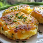 - 2 cups mashed potatoes (preferably made from scratch) - 1 cup sharp cheddar cheese, shredded - 1/4 cup fresh chives, finely chopped - 1/2 cup all-purpose flour - 1 large egg, beaten - 1 teaspoon garlic powder - 1/2 teaspoon onion powder - Salt and pepper to taste - 1/4 cup vegetable oil (for frying) If you have no fresh chives, use green onions instead. They add a similar onion flavor. For a dairy-free option, try vegan cheese. It melts well and gives a nice taste. If you want to skip the egg, use a flax egg. Mix one tablespoon of ground flaxseed with three tablespoons of water. Let it sit for about five minutes. It works great as a binder. When choosing potatoes, I recommend starchy types like Russets. They mash well and create a nice texture. For cheddar cheese, select sharp cheddar for a bold flavor. Fresh chives should be bright green and firm, with no wilting. Always check your flour for freshness, as stale flour can ruin your dish. Lastly, use fresh garlic powder and onion powder for the best taste. Start by mixing 2 cups of mashed potatoes, 1 cup of shredded sharp cheddar cheese, and 1/4 cup of finely chopped fresh chives in a large bowl. Stir until everything blends well. Next, add 1/2 cup of all-purpose flour, 1 beaten egg, 1 teaspoon of garlic powder, 1/2 teaspoon of onion powder, and salt and pepper to taste. Mix until it forms a thick, sticky dough. If it's too wet, you can add extra flour. When shaping the cakes, make small patties about 2 inches wide and 1/2 inch thick. You should get around 8 to 10 cakes. Heat 1/4 cup of vegetable oil in a large skillet over medium heat. Once the oil is hot, place the patties in the skillet, but don’t crowd them. Fry each side for about 4 to 5 minutes, or until they turn golden brown. Keep the heat medium to ensure even cooking. If the oil smokes, reduce the heat a bit. After frying, place the cakes on paper towels to absorb excess oil. Serve warm for the best taste! To get the best texture in your cakes, start with fresh mashed potatoes. Make them from scratch for the best taste. When mixing, make sure all ingredients are well combined. If the mixture feels too wet, add a bit more flour. The right consistency should be thick and sticky. This helps your cakes hold together during frying. Add more flavor by mixing in different spices. You can try smoked paprika or cayenne for a kick. Fresh herbs like parsley or dill also work well. Want a cheesy twist? Use a blend of cheeses like Monterey Jack or Gouda. These changes make your cakes unique and tasty. One common mistake is overcrowding the pan while frying. This can make your cakes soggy instead of crispy. Fry in batches to keep them golden and delicious. Another mistake is not letting the oil get hot enough. Always test the oil with a small piece of batter first. This ensures a nice crust forms quickly. Lastly, don’t skip draining the cakes. Place them on paper towels right after frying to remove excess oil. {{image_2}} You can change the flavor of your mashed potato cakes easily. Try adding cooked bacon bits for a smoky taste. You can also mix in some spinach or kale for a healthy boost. If you like spice, add diced jalapeños or a pinch of cayenne pepper. For a touch of sweetness, consider adding caramelized onions. Each of these add-ins will make your cakes unique and fun! If you need a gluten-free option, use gluten-free flour instead of regular flour. You can also replace the egg with a flaxseed egg. Just mix one tablespoon of flaxseed meal with three tablespoons of water and let it sit for five minutes. For a vegan version, swap out the cheddar cheese for a dairy-free cheese. This way, everyone can enjoy these tasty cakes! These savory cheddar chive mashed potato cakes work well for any meal. Serve them as a side dish at dinner. They go great with roasted meats or grilled vegetables. For brunch, pair them with eggs and fresh fruit. You can even serve them as appetizers at a party. Just add a dipping sauce, like ranch or sour cream, to make them extra special! Store leftover mashed potato cakes in an airtight container. Keep them in the fridge for up to 3 days. If you plan to eat them later, make sure they cool down first. This helps to keep them fresh. To reheat, you can use a skillet or an oven. In a skillet, add a little oil over medium heat. Heat each cake for about 2-3 minutes on each side. For the oven, preheat to 350°F (175°C). Place the cakes on a baking sheet and heat for about 10 minutes. This keeps them crispy. If you want to freeze the cakes, let them cool completely. Wrap each cake in plastic wrap tightly. Place wrapped cakes in a freezer bag. They can last for up to 2 months in the freezer. When ready to eat, thaw in the fridge overnight before reheating. You can prepare the cakes up to a day in advance. First, follow the recipe until you shape the patties. Place the uncooked cakes on a tray lined with parchment paper. Cover them with plastic wrap and store them in the fridge. When you're ready to cook, just heat the oil and fry as usual. This saves time and still gives you fresh cakes. These savory cakes taste great with many sauces. Here are some tasty options: - Sour cream adds a creamy touch. - Ranch dressing gives a cool flavor. - Ketchup adds sweetness and tang. - Spicy aioli brings heat and depth. Feel free to mix and match to find your favorite. Yes, you can bake them! To do this, preheat your oven to 400°F (200°C). Place the shaped cakes on a baking sheet lined with parchment paper. Brush each cake lightly with oil for a crisp finish. Bake for about 20-25 minutes or until golden brown. Baking gives a lighter option while still being delicious. In this blog post, we explored the key ingredients and their alternatives, ensuring you make smart choices. We also covered a clear step-by-step cooking process and shared tips for perfect results. With fun variations and storage advice, you can enjoy these cakes anytime. Remember, practice makes perfect, so don’t worry about mistakes. I'm excited for you to try the recipe and get creative. Happy cooking!