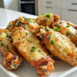 For this tasty dish, you need fresh chicken wings. I suggest using about 2 lbs. This gives you enough wings for four servings. Choose wings that are plump and meaty for the best results. The seasoning brings out the flavor. You will need: - 2 tablespoons olive oil - 1 teaspoon garlic powder - 1 teaspoon onion powder - 1 teaspoon paprika - 1 teaspoon salt - ½ teaspoon black pepper - Optional: 1 teaspoon crushed red pepper flakes for heat - ½ cup grated Parmesan cheese Start with olive oil to help the spices stick. The garlic and onion powders add a nice savory taste. Paprika gives a hint of smokiness, while salt and pepper add balance. If you like spicy, the crushed red pepper is a great touch. To make your wings look pretty, chop up 2 tablespoons of fresh parsley. This not only adds color but also a fresh taste. You can serve the wings hot as they are or with a favorite dipping sauce. Try ranch or blue cheese for a classic pairing. Enjoy your crispy garlic Parmesan wings! Start by preheating your air fryer. Set it to 380°F (190°C) and let it warm up for about 5 minutes. This step helps the wings cook evenly and get that nice crispy texture. Next, grab a large bowl and add the chicken wings. Drizzle 2 tablespoons of olive oil over them. Toss the wings until they are coated in the oil. This makes the skin crispier. Now, it’s time to add flavor! Sprinkle in the garlic powder, onion powder, paprika, salt, and black pepper. If you like a bit of heat, toss in 1 teaspoon of crushed red pepper flakes. Mix well so every wing is coated with the seasoning. Place the seasoned wings in the air fryer basket. Make sure they are in a single layer. If your air fryer is small, cook the wings in batches. Cook them at 380°F (190°C) for 25-30 minutes. Halfway through, shake the basket to help them cook evenly. When the wings turn golden brown and crispy, remove them from the air fryer. Transfer them to a clean bowl and sprinkle ½ cup of grated Parmesan cheese over the wings. Toss them until they are well coated. For a final crisp, return the wings to the air fryer for 3-5 more minutes. This step helps the cheese melt and form a tasty crust. Finally, garnish with 2 tablespoons of chopped parsley and serve them hot! To get crispy wings, start by patting them dry. Moisture can make them soggy. After you toss them in olive oil, make sure they are well-coated. This oil helps the skin crisp up in the air fryer. Cook them in a single layer. Overcrowding can lead to steaming, not frying. Shake the basket halfway through cooking. This helps them cook evenly. Cook until they reach a golden brown color. You can always tweak the seasonings to match your taste. If you like more garlic, add extra garlic powder. For a spicy kick, include more crushed red pepper flakes. You can also swap out the paprika for smoked paprika for a deeper flavor. Remember to taste as you go. This will help you find your perfect mix. Serve your wings with tasty dipping sauces. Ranch or blue cheese are classic choices. A spicy buffalo sauce pairs well too. For something different, try a honey mustard sauce. You can even make a garlic aioli for a rich flavor. Each sauce brings out the garlic parmesan taste in its own way. Experiment and find the one you love the most! {{image_2}} To turn up the heat, add crushed red pepper flakes to the wings. Use one teaspoon for a mild kick. If you crave more spice, add more flakes. You can also mix in hot sauce with the olive oil. This adds a tangy flavor that pairs nicely with garlic and cheese. For a fresh twist, include lemon juice and zest. Mix the lemon juice with olive oil before tossing the wings. Add a teaspoon of lemon zest for an extra zing. You can also mix in dried herbs like thyme or oregano. This gives the wings a bright, herbaceous flavor that balances the rich Parmesan. For a unique take, add soy sauce and ginger. Replace half of the olive oil with soy sauce. Add a teaspoon of fresh ginger or ginger powder for a warm spice. You can also sprinkle sesame seeds on top for crunch. This variation brings an exciting blend of flavors and textures to your wings. After cooking your garlic Parmesan chicken wings, let them cool down. Place the wings in an airtight container. Store them in the fridge for up to 3 days. This keeps them fresh and tasty. Make sure to cover them well to avoid drying out. When you’re ready to enjoy the wings again, you can use the air fryer. Preheat it to 350°F (175°C). Place the wings in the basket for about 10 minutes. This will make them crispy again. You can also use a microwave, but they won’t be as crunchy. If you want to save wings for later, freezing is a great choice. First, let them cool completely. Place them in a freezer-safe bag. Remove as much air as possible before sealing. They can last up to 3 months in the freezer. When ready, thaw them in the fridge before reheating. Cook chicken wings for 25 to 30 minutes at 380°F (190°C). Halfway through, shake the basket. This helps all sides cook evenly. You want the wings golden and crispy. Yes, you can use frozen wings. Just add about 5 extra minutes to the cooking time. Make sure they are in a single layer. This helps them cook well and get crispy. If you don’t have Parmesan, use Pecorino Romano. It has a similar flavor. Grated mozzarella or nutritional yeast are good options too. They add nice taste and texture. In this blog post, we explored how to make delicious air-fried chicken wings. We covered key ingredients, like chicken, seasonings, and garnishes. The step-by-step instructions help you through prepping and cooking. I shared tips for crispy wings and the best sauces. We also discussed fun flavor variations and how to store your wings safely. Enjoy making your wings, and remember, it's all about experimenting with flavors and techniques!