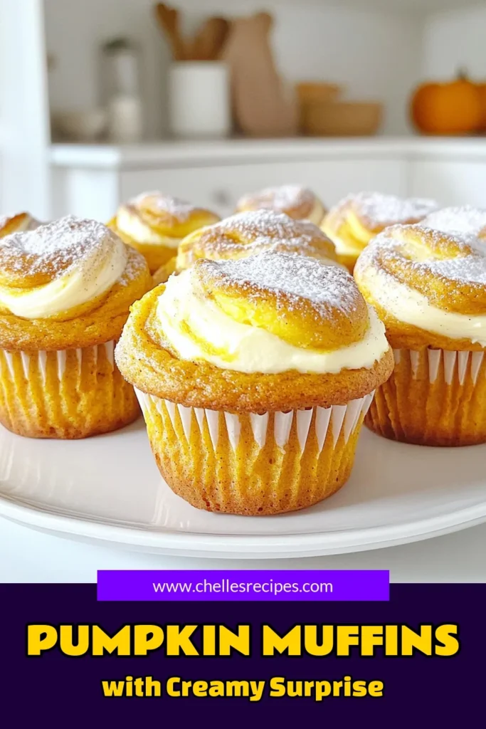 Indulge in the fall flavors with these irresistible Pumpkin Cream Cheese Swirl Muffins! Perfectly spiced and swirled with a creamy filling, these muffins are a delightful treat for any occasion. Easy to make and full of warm pumpkin goodness, they will quickly become your favorite seasonal recipe. Click to explore this delicious recipe and bring some cozy vibes to your kitchen! #PumpkinMuffins #FallBaking #CreamCheeseSwirl #PumpkinRecipes