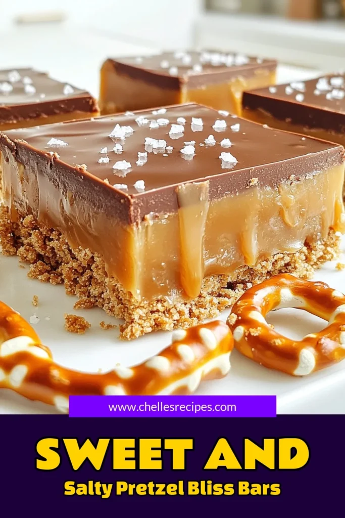 Indulge in the perfect blend of sweet and salty with these No-Bake Salted Caramel Pretzel Bars! This easy recipe combines crunchy pretzels, creamy caramel, and rich chocolate for a delicious treat. Ready in just over an hour, these bars are perfect for any occasion. Check out the full recipe now and start creating a delightful dessert that everyone will love! #NoBakeDesserts #CaramelLovers #SweetAndSalty #EasyRecipes