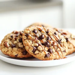 To make these delicious maple brown sugar oatmeal cookies, gather these ingredients: - 1 cup rolled oats - 1 cup all-purpose flour - 1/2 cup brown sugar, packed - 1/2 cup granulated sugar - 1/2 cup unsalted butter, softened - 1/4 cup pure maple syrup - 1 large egg - 1 teaspoon vanilla extract - 1/2 teaspoon baking soda - 1/2 teaspoon baking powder - 1/2 teaspoon salt - 1 teaspoon ground cinnamon - 1/2 cup chopped nuts (walnuts or pecans, optional) - 1/2 cup chocolate chips (optional) Using high-quality ingredients makes a big difference. Here are my top picks: - Maple Syrup: Choose real maple syrup for the best flavor. Avoid imitation syrup. - Butter: Use unsalted butter for control over the saltiness. It helps keep cookies soft. - Brown Sugar: Use dark brown sugar for a richer flavor. It adds moisture and depth. For more fun, try these add-ins: - Chopped Nuts: Walnuts or pecans add crunch and flavor. They pair well with oats. - Chocolate Chips: Semi-sweet or dark chocolate chips give a nice touch of sweetness. - Dried Fruit: Raisins or cranberries can add a chewy texture and fruity flavor. These ingredients and tips will help you create tasty cookies that everyone will enjoy! First, I preheat the oven to 350°F (175°C). This step warms the oven for even baking. Next, I line a baking sheet with parchment paper. This helps the cookies not stick. In a large bowl, I cream the softened butter, brown sugar, and granulated sugar. I mix until it’s light and fluffy. This usually takes about 2-3 minutes. Then, I add the pure maple syrup, large egg, and vanilla extract. I beat this mixture until it is well combined. In another bowl, I whisk rolled oats, all-purpose flour, baking soda, baking powder, salt, and ground cinnamon. I make sure there are no lumps. After that, I gradually combine the dry mix into the wet mix. I stir gently until just combined. If I want more crunch, I fold in chopped nuts or chocolate chips. Both add great flavor and texture to the cookies. Now it’s time to scoop the dough. I use a rounded tablespoon to drop the dough onto the baking sheet. I space each scoop about 2 inches apart. Next, I bake the cookies in the preheated oven for 10-12 minutes. I watch for the edges to turn golden brown. This is a sign that they are ready. I take them out and let them sit on the baking sheet for 5 minutes. This helps them firm up a bit before moving. After cooling for 5 minutes, I carefully transfer the cookies to a wire rack. This allows them to cool completely. For a fun twist, I stack a few cookies on a decorative plate. I drizzle extra maple syrup over the top. This makes for a lovely presentation. I like to serve these cookies with a glass of milk. It makes for a delightful treat that everyone enjoys! To get the best texture for your cookies, use rolled oats. They add chewiness. Don't use quick oats; they can make cookies too soft. Make sure your butter is soft, but not melted. This helps create a fluffy dough. Mix your dry and wet ingredients just until combined. Over-mixing can make cookies tough. Lastly, let the cookies cool on a wire rack. This helps them stay crisp. One common mistake is not measuring ingredients well. Use a scale or measuring cups for accuracy. Another mistake is skipping the baking soda and baking powder. These help the cookies rise and stay soft. Also, don’t skip the cooling time. This step is key to keeping your cookies from becoming too hard. You can adjust sweetness by adding or reducing the sugar. If you like it sweeter, add a little more brown sugar. For a more earthy flavor, try adding a pinch of nutmeg with the cinnamon. If you want a richer taste, swap out some granulated sugar for more brown sugar. You can also mix in different nuts or chocolate chips for a fun twist. {{image_2}} You can easily make these cookies gluten-free! Just swap the all-purpose flour with a gluten-free blend. Look for a blend that includes xanthan gum. This helps the cookies hold together and taste great. You still get that chewy texture, and the flavor remains rich and delightful. You can spice things up with different flavors. Here are some ideas: - Cinnamon and Nutmeg: Add 1/4 teaspoon of nutmeg for a warm touch. - Cranberries: Mix in 1/2 cup of dried cranberries for a tart twist. - Coconut: Fold in 1/2 cup of shredded coconut for a tropical vibe. - Peanut Butter: Replace half the butter with smooth peanut butter for a nutty taste. These add-ins give the cookies more depth and make your treats unique. Want to make these cookies vegan? It's simple! Here’s how: - Butter: Use vegan butter or coconut oil instead of regular butter. - Egg: Replace the egg with a flax egg. Mix 1 tablespoon of ground flaxseed with 2.5 tablespoons of water. Let it sit for 5 minutes until it thickens. - Maple Syrup: Keep using pure maple syrup as it’s already vegan. These swaps keep the cookies moist and flavorful. Enjoy your vegan version while keeping all the yum! To keep your Maple Brown Sugar Oatmeal Cookies fresh, store them in an airtight container. This helps prevent them from drying out. You can keep them at room temperature for up to a week. If you want to keep them longer, the fridge is a good option. Just make sure they are in a sealed bag or container. This keeps the flavor intact and prevents them from getting hard. Freezing cookies is simple and a great way to enjoy them later. First, let the cookies cool completely. Then, place them in a single layer on a baking sheet. Freeze them for about an hour. Once frozen, transfer the cookies to a freezer-safe bag or container. Be sure to label it with the date. You can freeze these cookies for up to three months. When you want to eat them, just thaw them at room temperature for a few hours. Baked Maple Brown Sugar Oatmeal Cookies can last about a week at room temperature. If you store them in the fridge, they may stay fresh for up to two weeks. Freezing extends their life to three months. Just remember, the fresher they are, the better they taste! Enjoy your delicious treat! Yes, you can swap some ingredients. For example, if you lack brown sugar, use coconut sugar. If you prefer a non-dairy option, substitute butter with coconut oil. You can also use gluten-free flour instead of all-purpose flour. Just ensure the substitutes match the texture and moisture of the original ingredients. Check your cookies at the 10-minute mark. The edges should turn golden brown. The centers may look soft, but they will firm up as they cool. If you want a chewy texture, take them out just as they start to brown. For crunchier cookies, let them bake an extra minute. If the dough is too dry, add a teaspoon of maple syrup or a splash of milk. Mix it in well. If the dough is too wet, sprinkle in a bit more flour until it reaches a better consistency. Aim for a dough that holds together but is not sticky. This article shared key steps for baking delicious cookies. We looked at essential ingredients and tips for the best texture. You learned how to prep dough, bake, and serve cookies perfectly. Options for gluten-free and vegan treats expand your choices. Proper storage keeps cookies fresh for longer. Remember to avoid common mistakes to achieve great results every time. Baking cookies can be fun and easy. Enjoy your time in the kitchen!