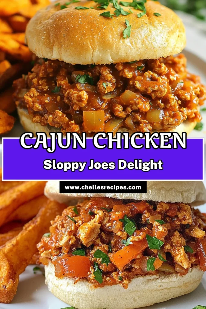 Craving a delicious twist on a classic? Try these Cajun chicken sloppy joes! Made with ground chicken and zesty Cajun seasoning, this easy sloppy joes recipe is perfect for a quick weeknight dinner. Pair it with our whole wheat burger buns for a healthier option. Enjoy savory flavors in every bite! Save this recipe and elevate your dinner game tonight. #CajunChickenSloppyJoes #EasySloppyJoes #GroundChickenRecipes #CajunSeasoningDishes
