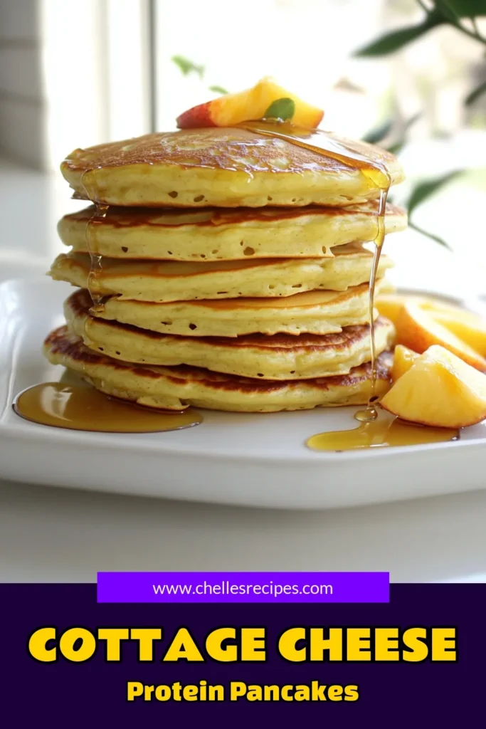 Start your day right with these delicious High Protein Cottage Cheese Pancakes! Packed with nutrients, this easy recipe combines cottage cheese, oats, and eggs for a wholesome meal ready in just 15 minutes. Perfect for a quick breakfast or a post-workout treat. Click through for the full recipe and tips on how to customize your pancakes. Fuel your mornings with flavor! #HealthyBreakfast #CottageCheesePancakes #ProteinPancakes #YummyRecipes