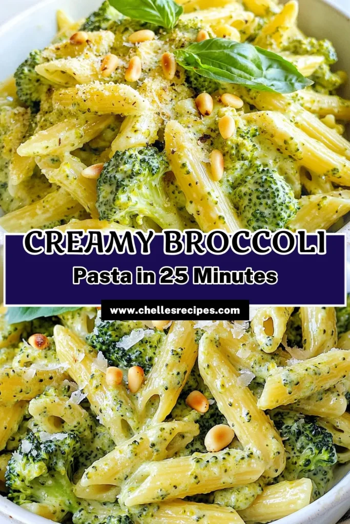 Indulge in this creamy broccoli pasta recipe, a perfect blend of comfort food and vegetarian delight. With just a few simple ingredients, this easy pasta recipe transforms everyday pasta into a luscious meal. Our penne broccoli recipe is rich, creamy, and packed with flavor. Ready in just 25 minutes, it’s a must-try for busy weeknights. Save this creamy broccoli pasta dish for a delicious dinner tonight! #CreamyPasta #PastaRecipes #VegetarianDelight #ComfortFood