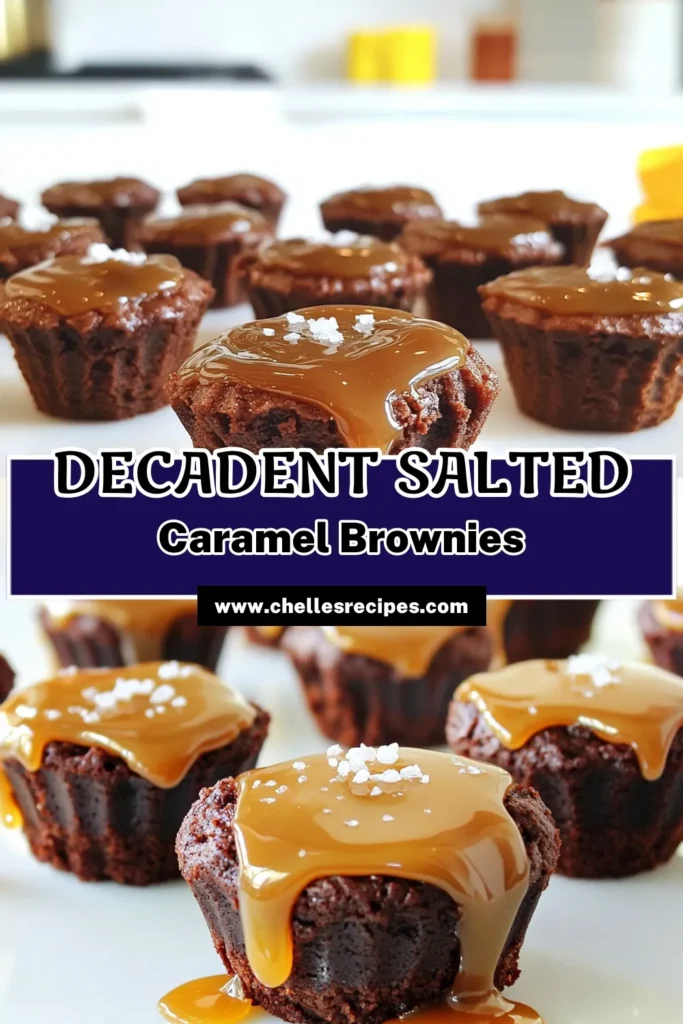 Indulge in these irresistible Salted Caramel Brownie Bites that are sure to satisfy your sweet tooth! With a gooey caramel center and a rich chocolatey exterior, these treats are perfect for any occasion. Learn how to whip up these delectable bites in just 40 minutes! Click to discover the full recipe and impress your friends and family with this delightful dessert. #SaltedCaramel #BrownieBites #DessertRecipes #BakingTips