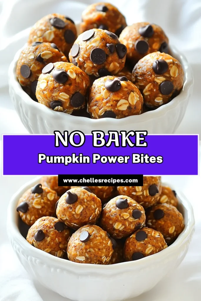 Get ready to fuel your day with these delicious No Bake Pumpkin Energy Balls! Packed with wholesome ingredients like rolled oats, pumpkin puree, and almond butter, these bites are perfect for a quick snack or post-workout boost. Discover how easy it is to make this tasty treat in just 10 minutes! Click through for the full recipe and get inspired to whip up a batch today. #NoBake #PumpkinRecipes #HealthySnacks #EnergyBalls