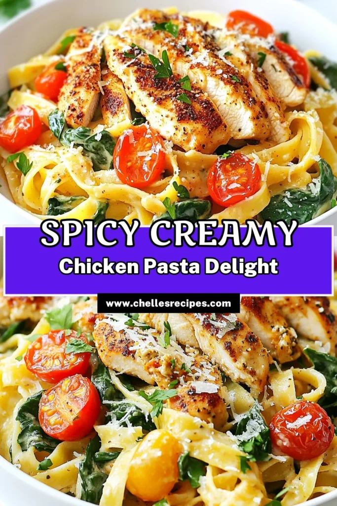 Discover the ultimate creamy Cajun chicken pasta recipe that transforms your dinner routine! This easy creamy pasta dish features seasoned chicken, fettuccine, and a rich sauce made with Cajun seasoning, perfect for a quick chicken dinner. Ready in just 30 minutes, it’s a flavorful meal the whole family will love. Save this creamy fettuccine recipe for your next weeknight dinner! #CajunChickenPasta #EasyPasta #QuickDinner #CreamyPasta