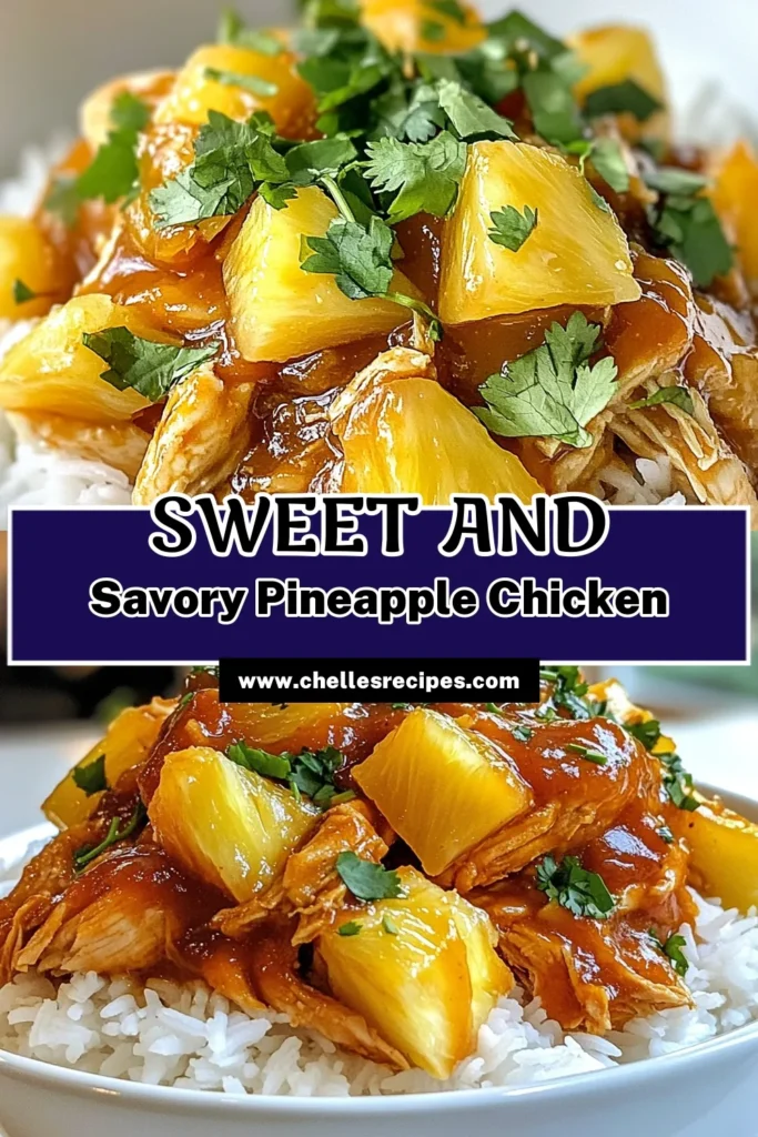 Discover the ultimate Pineapple BBQ chicken recipe that's perfect for a hassle-free crockpot chicken dinner! This easy BBQ chicken features tender shredded chicken tacos bursting with tropical flavors, thanks to a delicious pineapple and BBQ sauce blend. Ideal for busy weeknights, let your slow cooker do the work. Save this recipe for a satisfying meal your whole family will love! #PineappleBBQChicken #CrockpotChickenDinner #EasyBBQChicken #ShreddedChickenTacos
