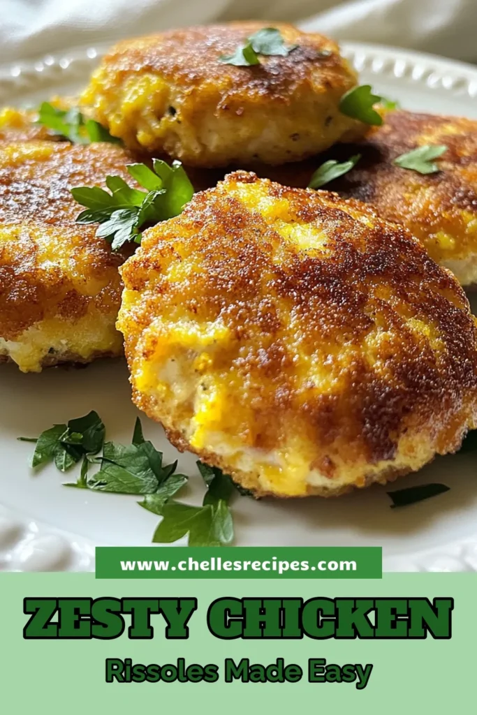 Discover the ultimate savory chicken rissoles recipe that's both easy and nutritious! These ground chicken patties, infused with parmesan and spices, make for perfect healthy chicken snacks. Ready in just 30 minutes, they’re ideal for a quick dinner or an exciting appetizer. Don’t miss out on making these tasty chicken rissoles with parmesan! Save this recipe for your next meal! #ChickenRissoles #EasyDinner #HealthySnacks #GroundChickenRecipe
