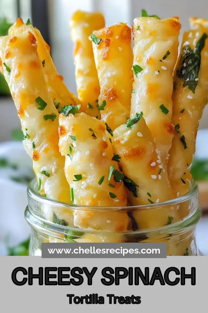 Indulge in these Cheesy Tortilla Sticks that combine ham and spinach for a delicious twist! Perfect for parties, these easy cheesy appetizers are a hit! Make your own baked tortilla snacks in just 30 minutes with this simple recipe featuring spinach ham tortillas. Serve them with marinara or ranch for added flavor. Save this recipe now for your next gathering! #CheesyTortillaSticks #EasyCheesyAppetizers #HamAndSpinachRecipes #BakedTortillaSnacks