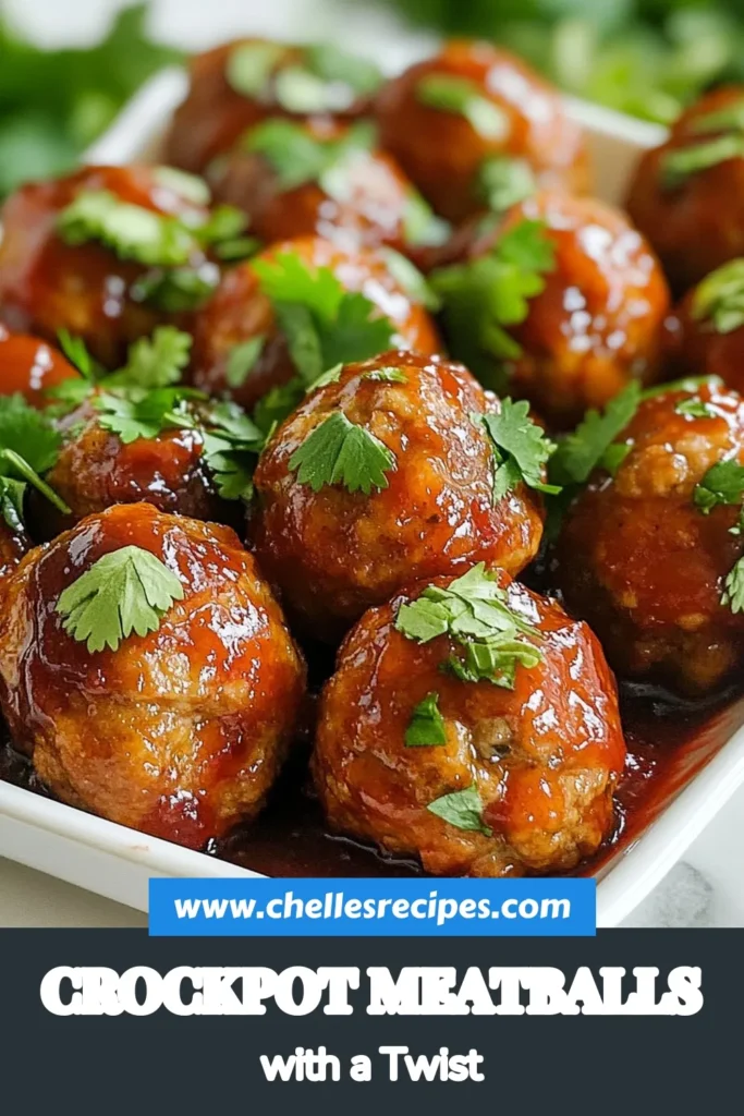 Discover the ultimate comfort food with Grandma's Crockpot Cranberry Meatballs. This easy meatball recipe combines juicy ground beef meatballs with a delectable homemade cranberry sauce and barbecue sauces, creating a perfect harmony of flavors. Ideal for family dinners or parties, this dish is sure to impress. Try it today and make mealtime special! Save this recipe for an easy, delicious treat. #CrockpotCranberryMeatballs #EasyMeatballRecipe #HomemadeCranberrySauce #BarbecueMeatballs