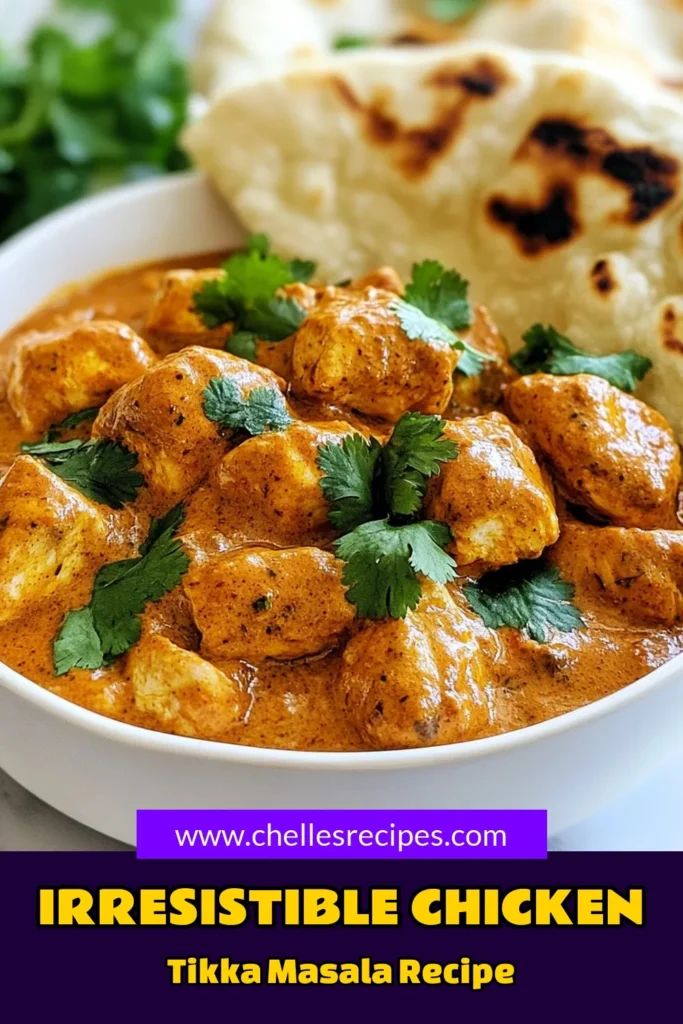 Discover how to make Chicken Tikka Masala with this classic Indian Chicken Tikka recipe! This creamy Chicken Tikka brings the flavors of grilled chicken deliciously enveloped in a spiced tomato sauce. Perfect for dinner, it pairs beautifully with naan or basmati rice. Learn the essential steps and impress your family with this mouthwatering dish. Save this recipe for your next meal! #ChickenTikkaMasala #IndianCuisine #ComfortFood #Foodie