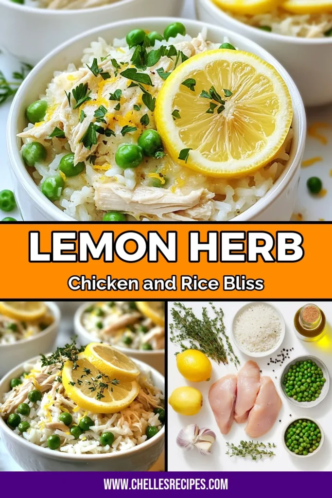 Discover the ultimate comfort food with this slow cooker lemon herb chicken and rice recipe. Perfect for busy days, this easy slow cooker meal combines juicy chicken breasts, aromatic herbs, and fluffy rice for a healthy chicken rice dish the whole family will love. Enjoy the fresh flavors of lemon chicken slow cooker style with minimal effort. Try it today and let the slow cooker do the work! Save this recipe for your next meal idea! #SlowCookerMeal #ChickenAndRice #HealthyRecipes #LemonChicken