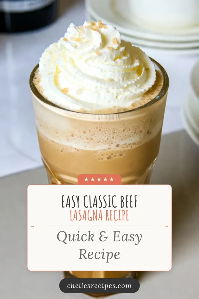 Savor the taste of a Frothy Caramel Dream Frappuccino with this easy homemade caramel frappuccino recipe! Perfect for iced coffee drinks lovers, this coffee frappuccino recipe comes together in just 10 minutes. Blend brewed coffee, milk, caramel sauce, and ice for a delicious treat topped with whipped cream and drizzled with caramel. Try it today and elevate your coffee game! Save this for later! #CaramelFrappuccino #IcedCoffee #EasyFrappuccinoRecipe #CoffeeLovers