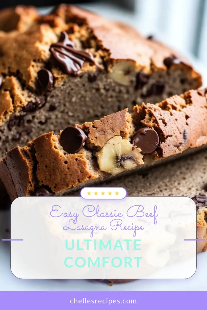 Indulge in the delightful flavors of choco-banana bread with this easy banana bread recipe! This moist banana bread recipe combines ripe bananas with semi-sweet chocolate chips for the ultimate treat. Perfect for breakfast or dessert, this chocolate chip banana bread is simple to create and sure to impress. Don’t miss out on this deliciousness—save the recipe and bake your own choco-banana delight today! #BananaBread #ChocolateChip #Baking #EasyRecipes